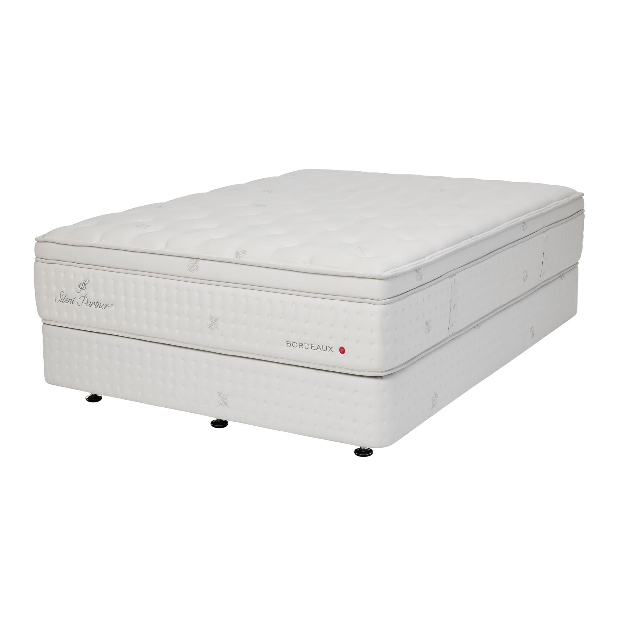 Lifestyle image of the  Bordeaux Firm Mattress Qb from Forty Winks