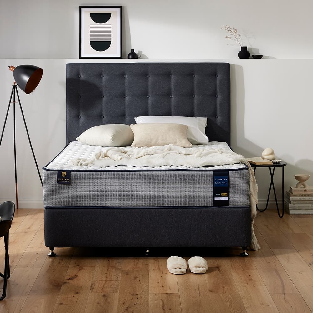 Lifestyle image of the  Chiro Clarity Super Firm Qb Mattress from Forty Winks