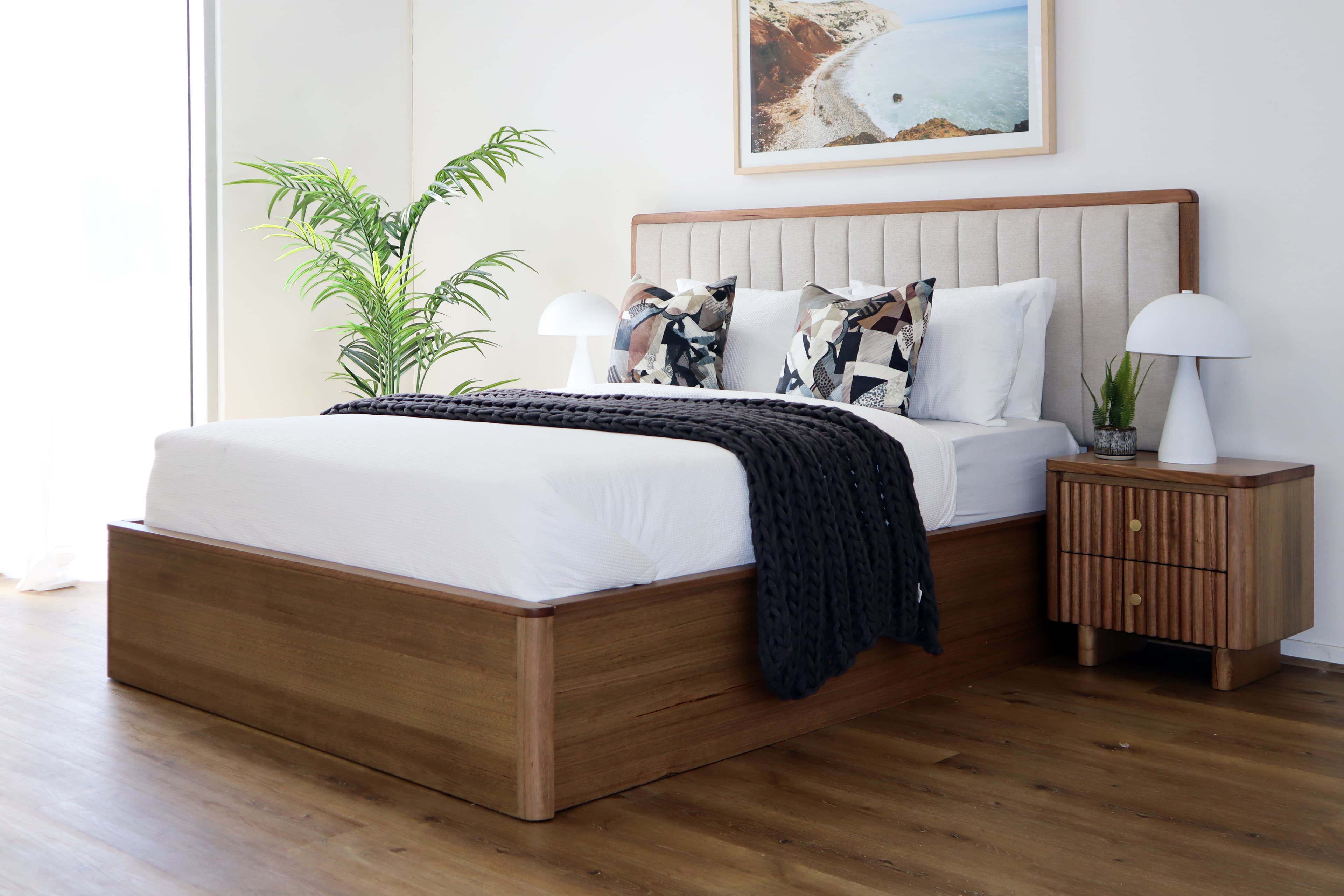 Lifestyle image of the  Clifton Qb Bed W/Gas Lift from Forty Winks