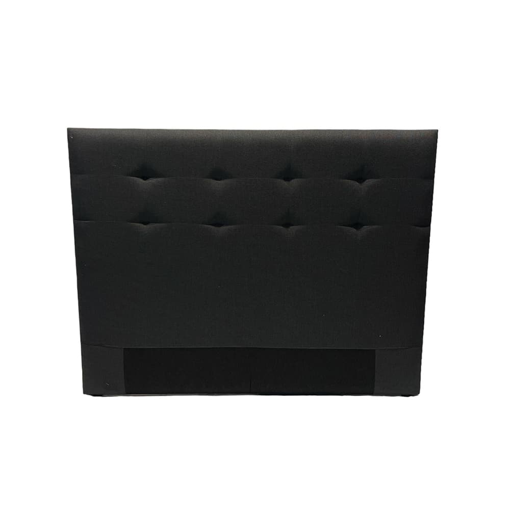 3D image of the  Saxon Qb Bedhead - Charcoal from Forty Winks