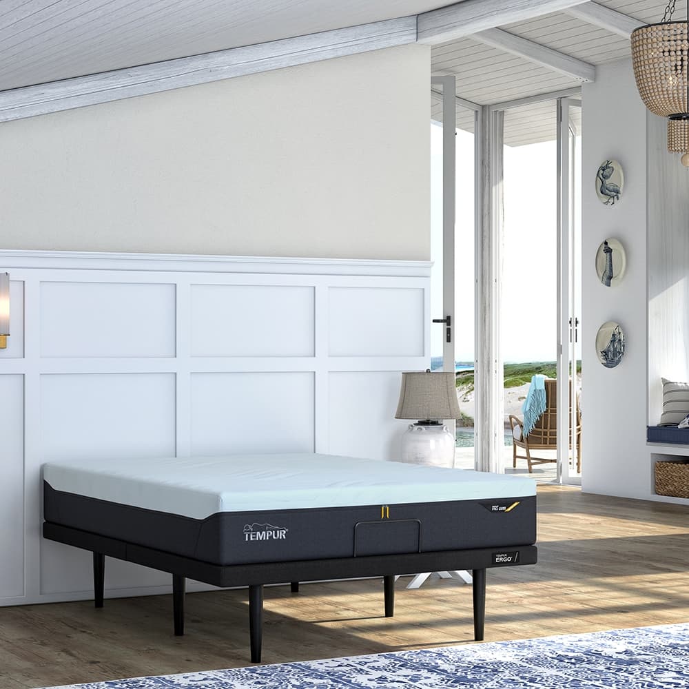 Lifestyle image of the  Tempur Ergo 3.0 Qb Zero-G Adjustable Base from Forty Winks