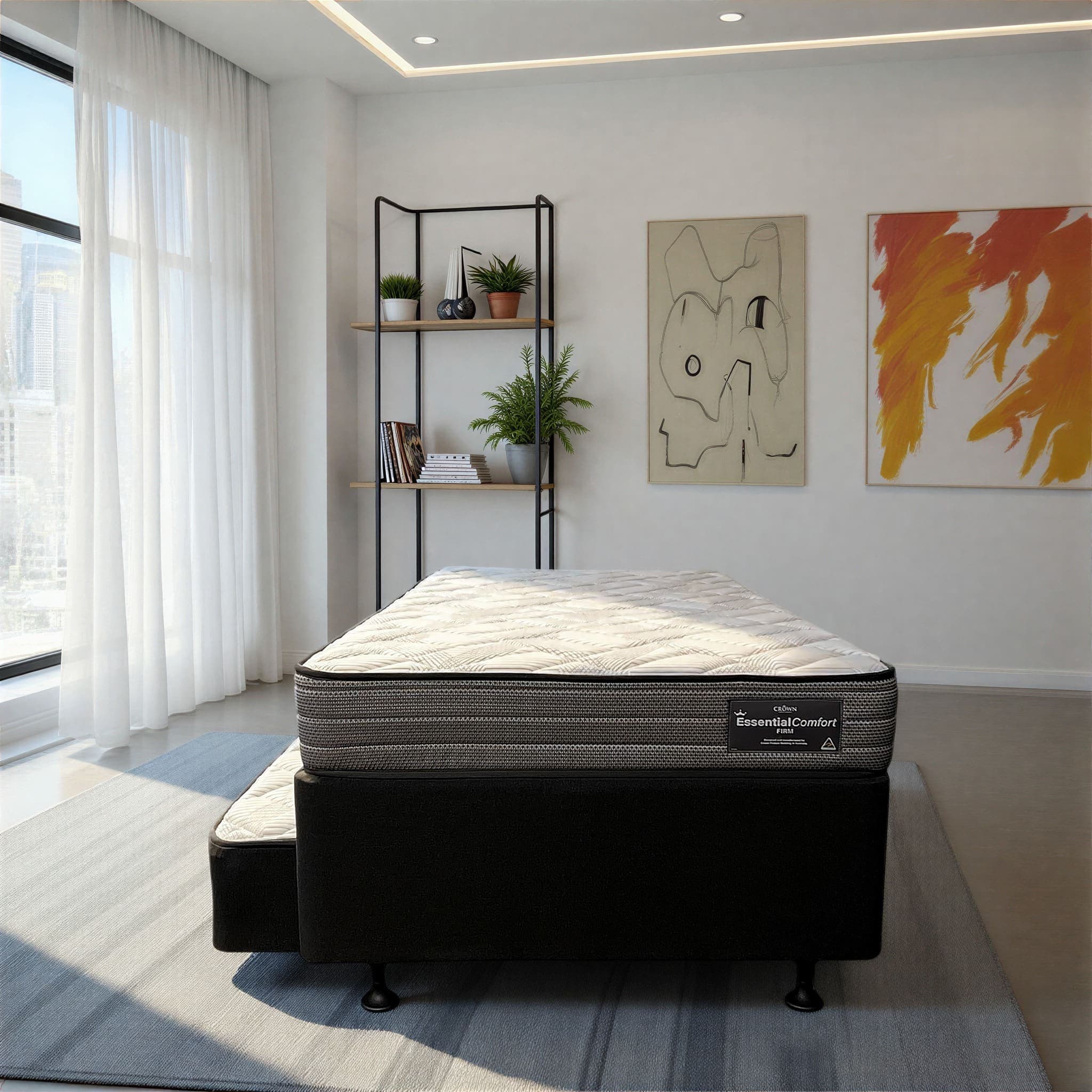 Lifestyle image of the  Essential Comfort Sb Trundle Set Wth Legs from Forty Winks