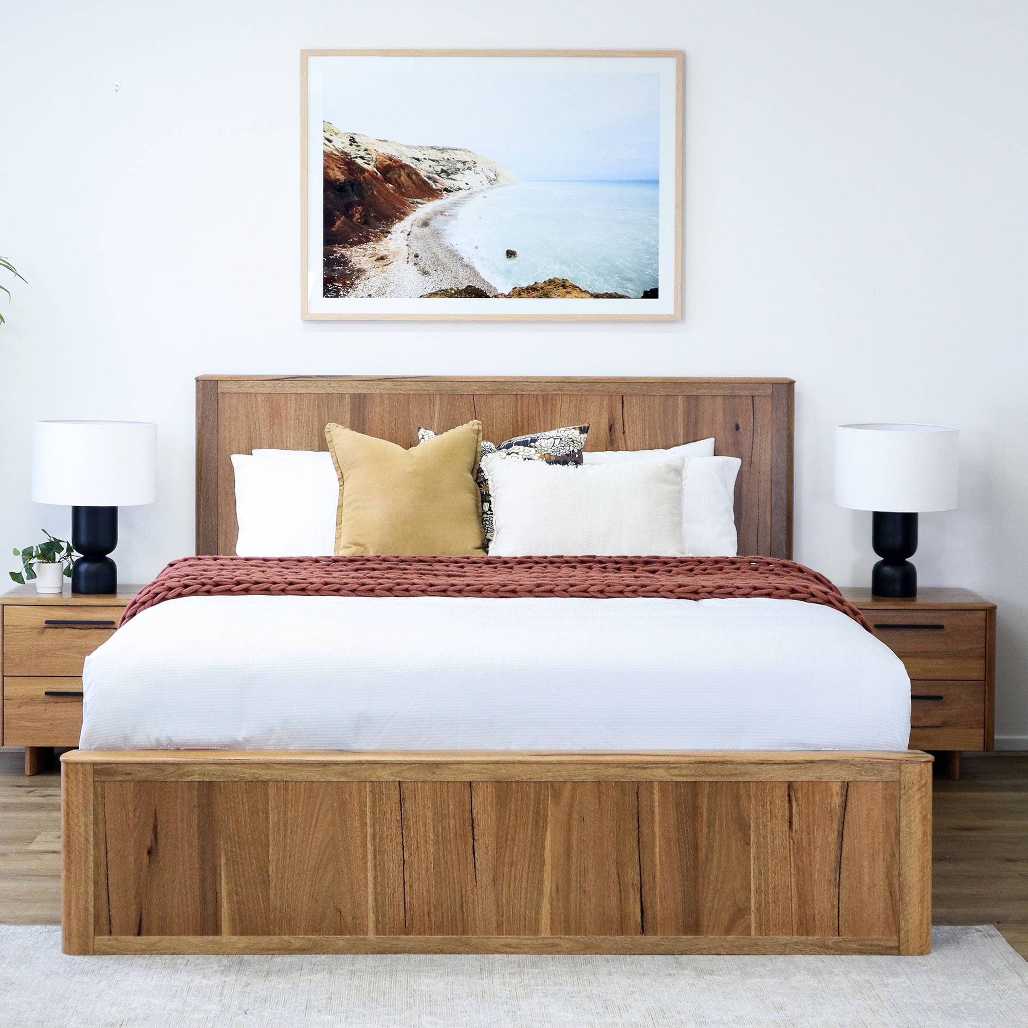 Lifestyle image of the  Dunsborough Qb Bed from Forty Winks