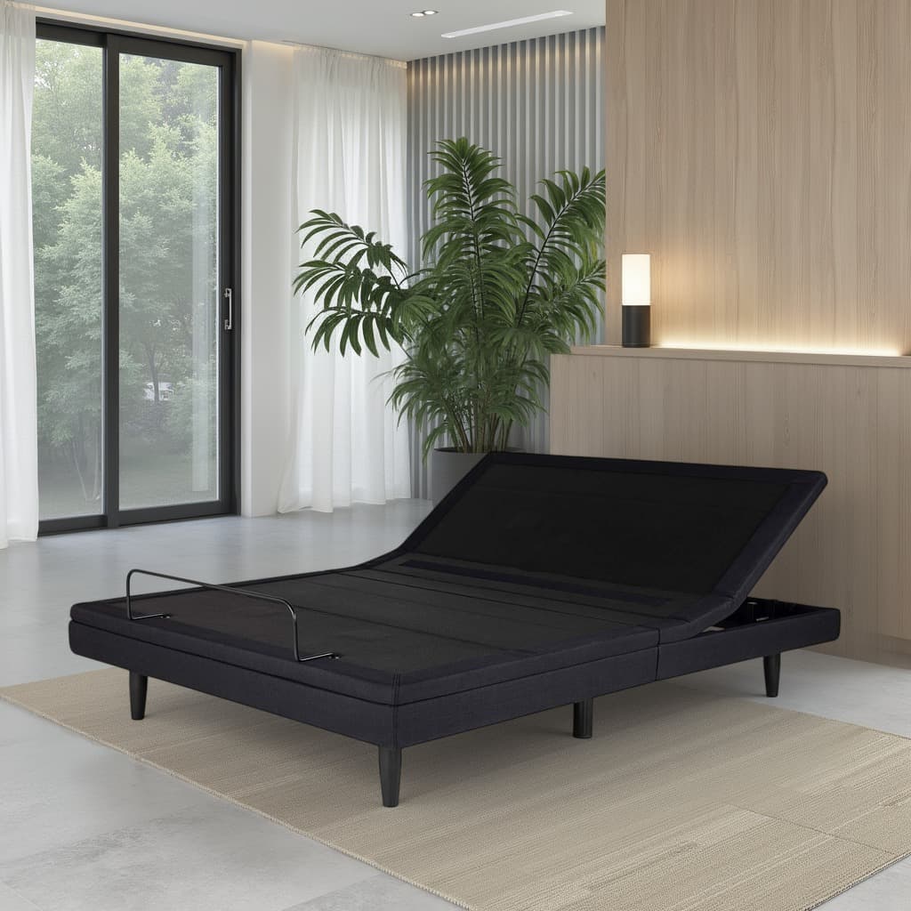 Lifestyle image of the  Iadjust Platinum Qb Adjustable Base from Forty Winks