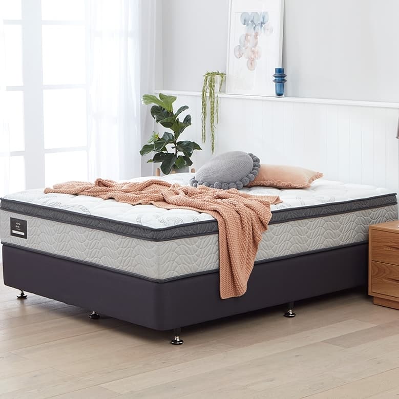 Lifestyle image of the  Comfort Plus Plush Qb Mattress from Forty Winks