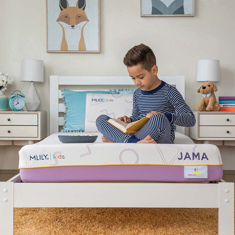 3D image of the Jama Sleepsavers Bed Package Sb Purple from Forty Winks