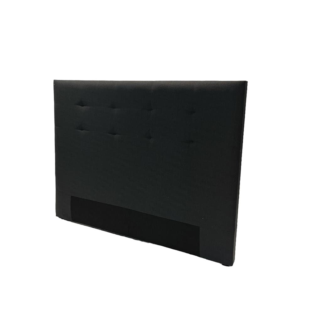 Lifestyle image of the  Saxon Qb Bedhead - Charcoal from Forty Winks