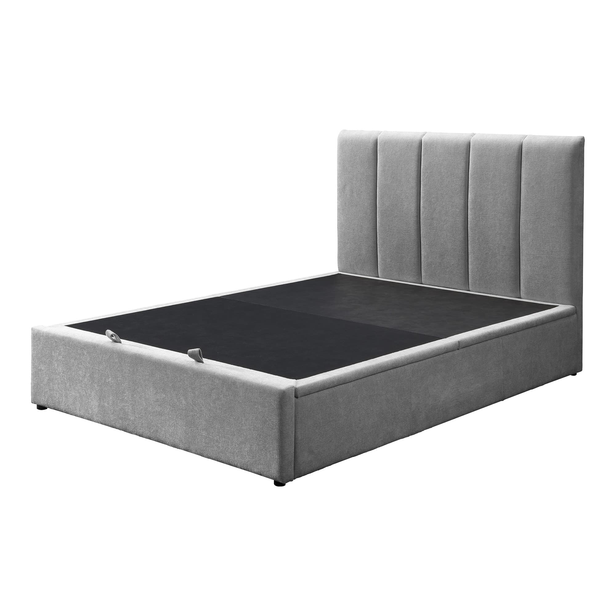 Product image of the  Harlow Qb Bed W/Gas Lift (Dark Grey) from Forty Winks
