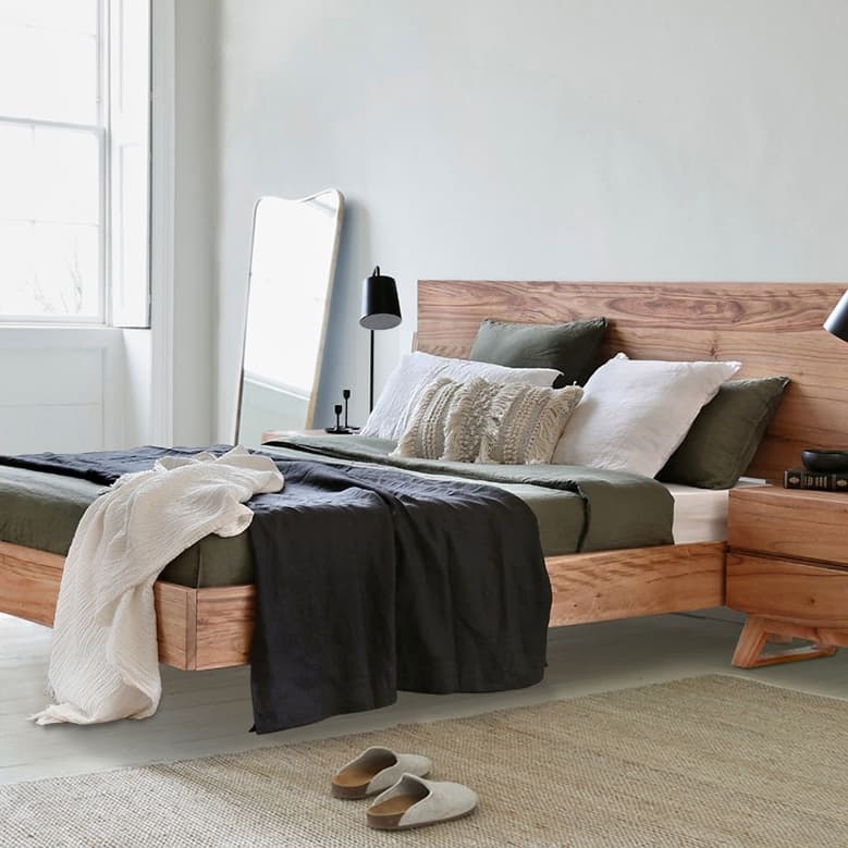 Lifestyle image of the  Byron Qb Bed from Forty Winks