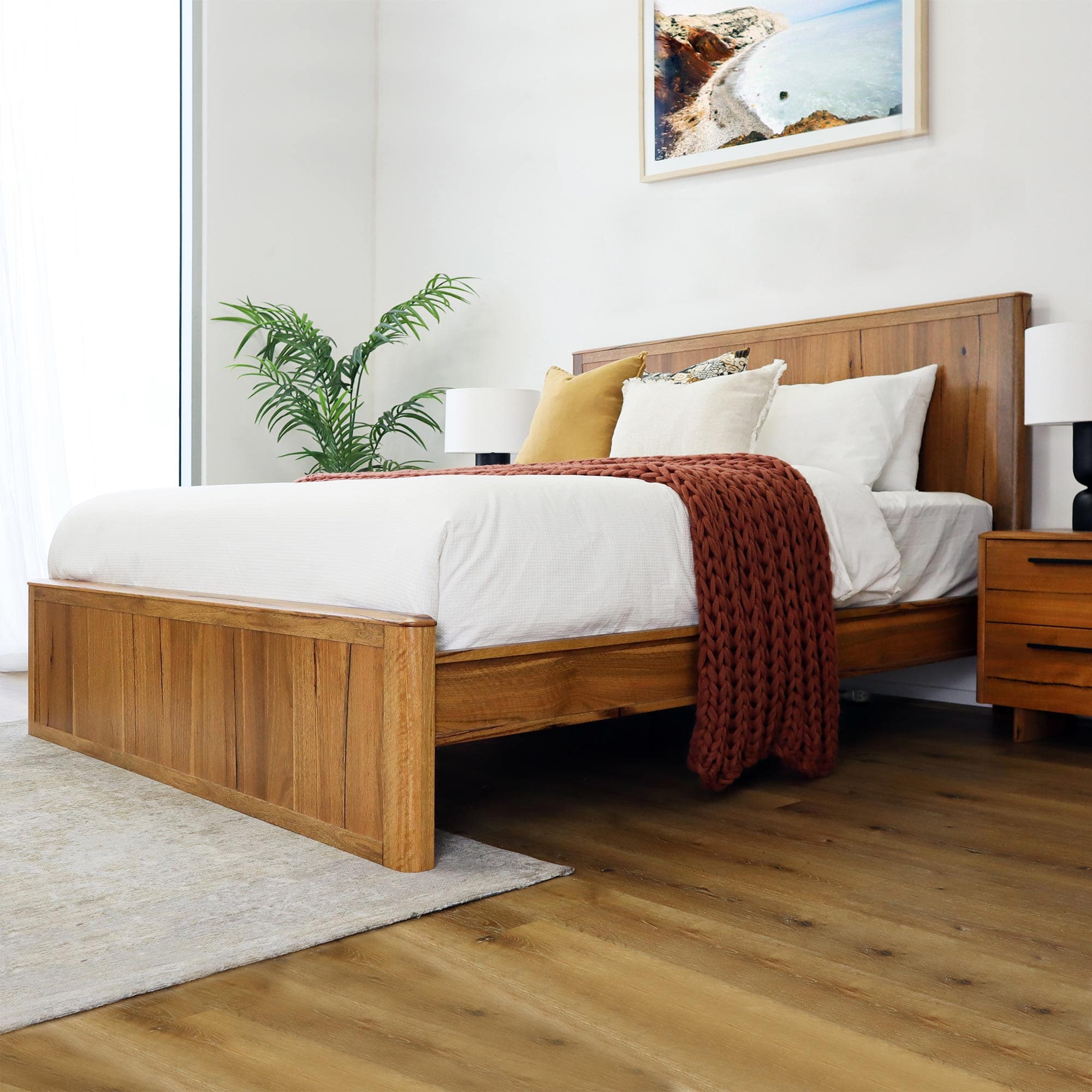 Lifestyle image of the  Dunsborough Qb Bed from Forty Winks