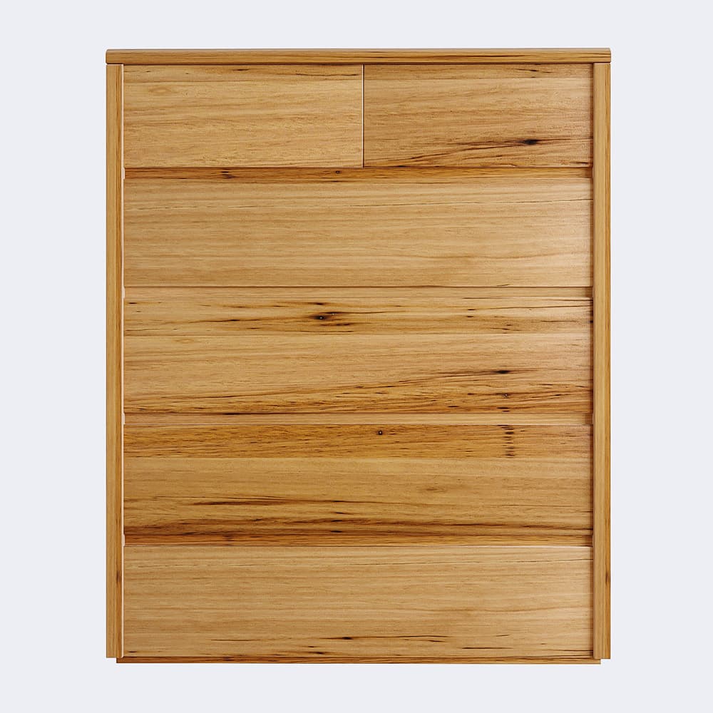 Product image of the  Soho Tallboy 6 Drawer (Light Ash) from Forty Winks