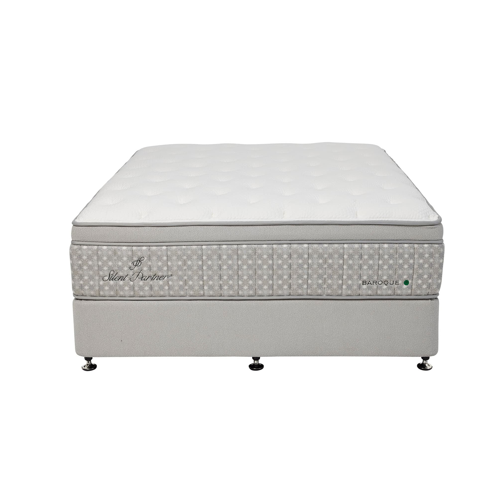 Lifestyle image of the  Baroque Plush Qb Mattress from Forty Winks