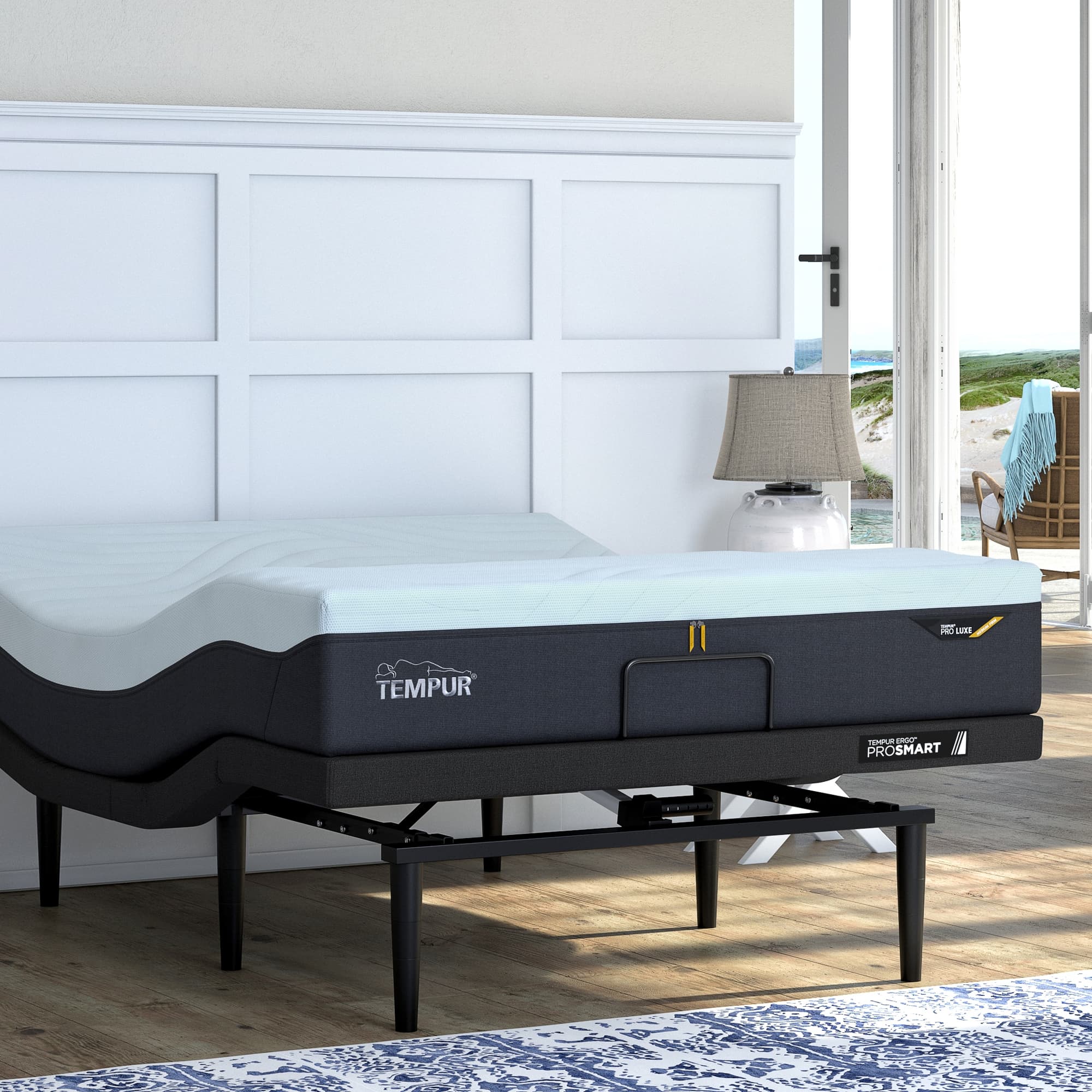 Lifestyle image of the  Tempur Ergo Pro Smart Qb Zero-G Adjustable Base from Forty Winks