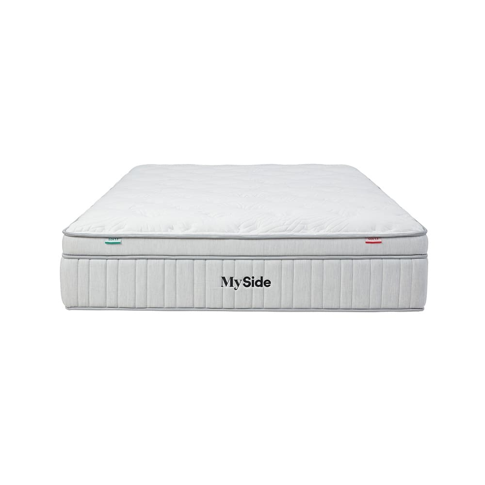 3D image of the Myside Gen 5 Qb Mattress Green/Red from Forty Winks