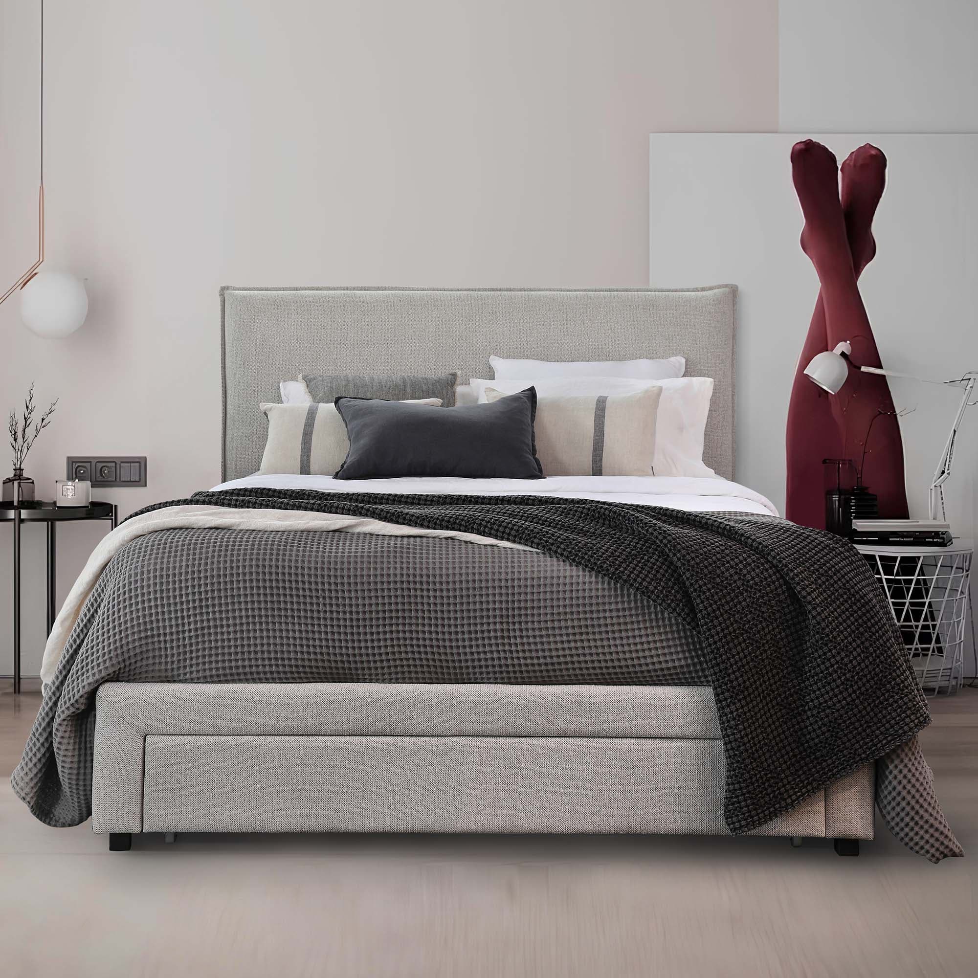 3D image of the Hotham Qb Bed W/3 Drawers Base from Forty Winks