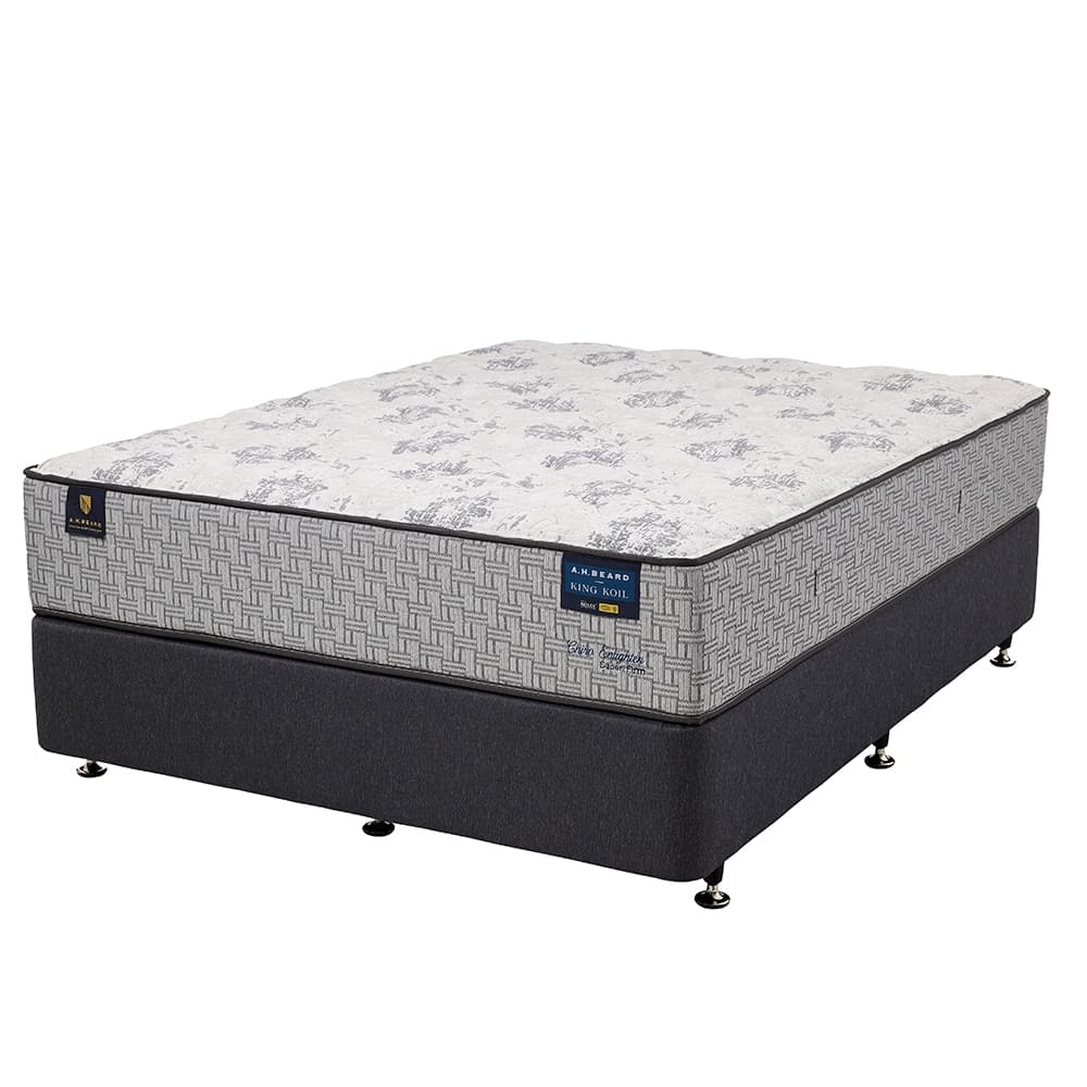 Lifestyle image of the  Chiro Enlighten Super Firm  Qb Mattress from Forty Winks