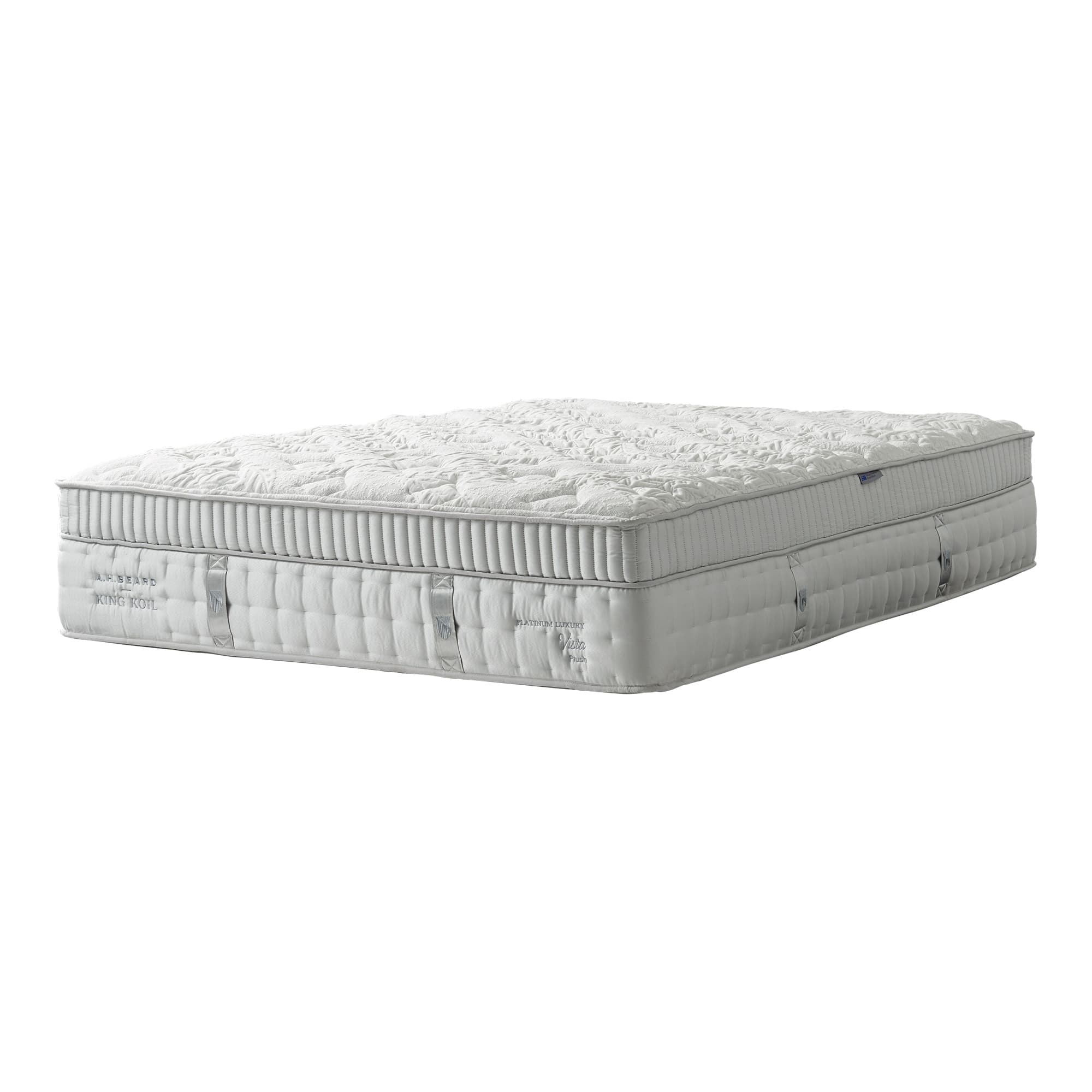 Lifestyle image of the  Platinum Luxury Vista Plush Qb Mattress from Forty Winks