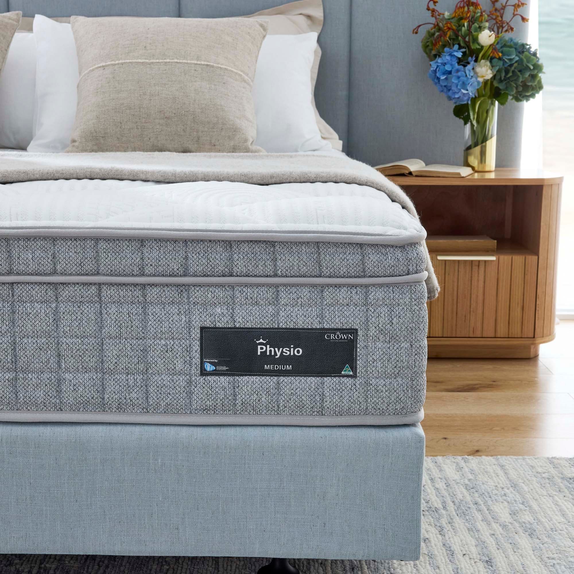 Detail image of the  Physio Medium Qb Mattress from Forty Winks