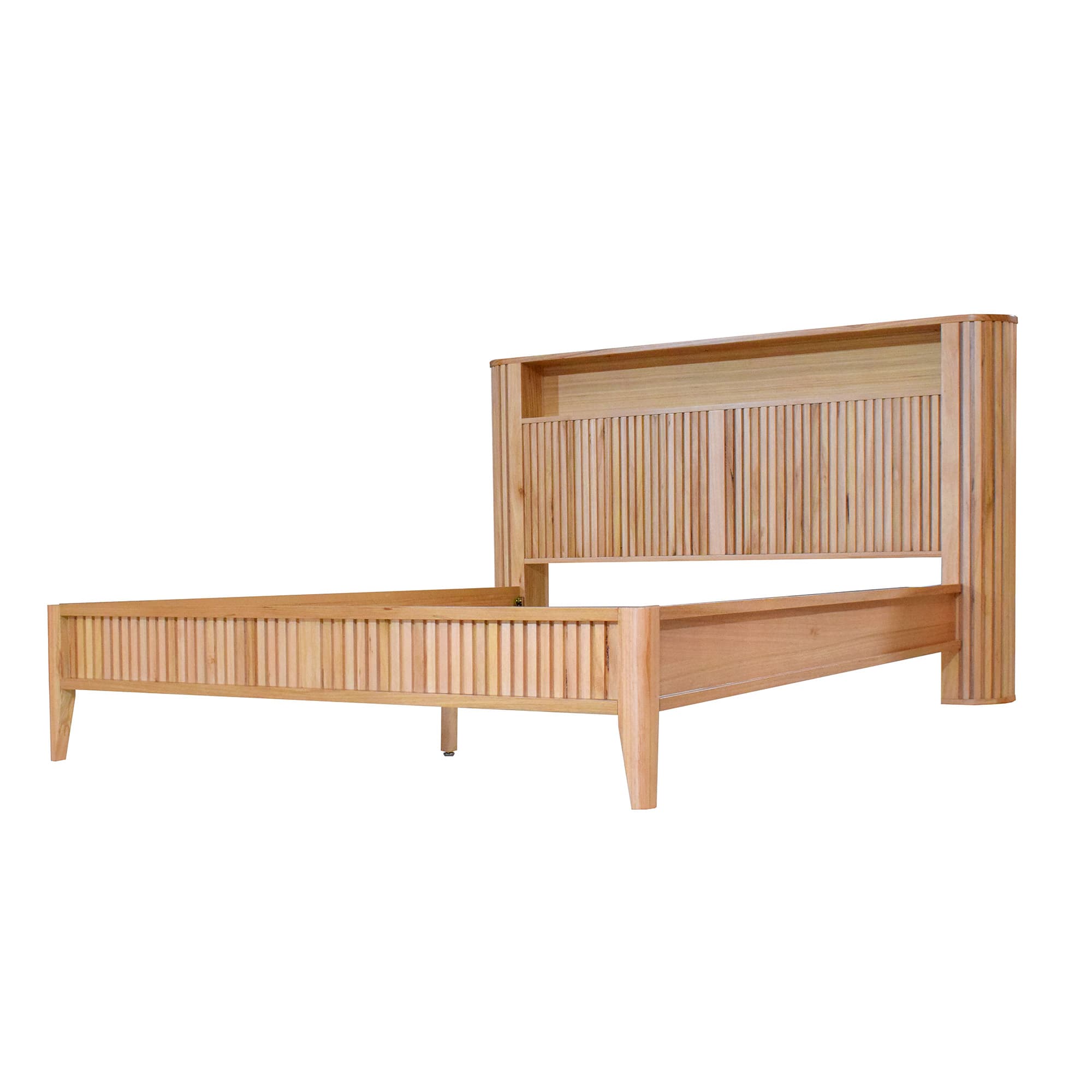 Lifestyle image of the  Royce Qb Bed W/Bookend & Usb & Led from Forty Winks