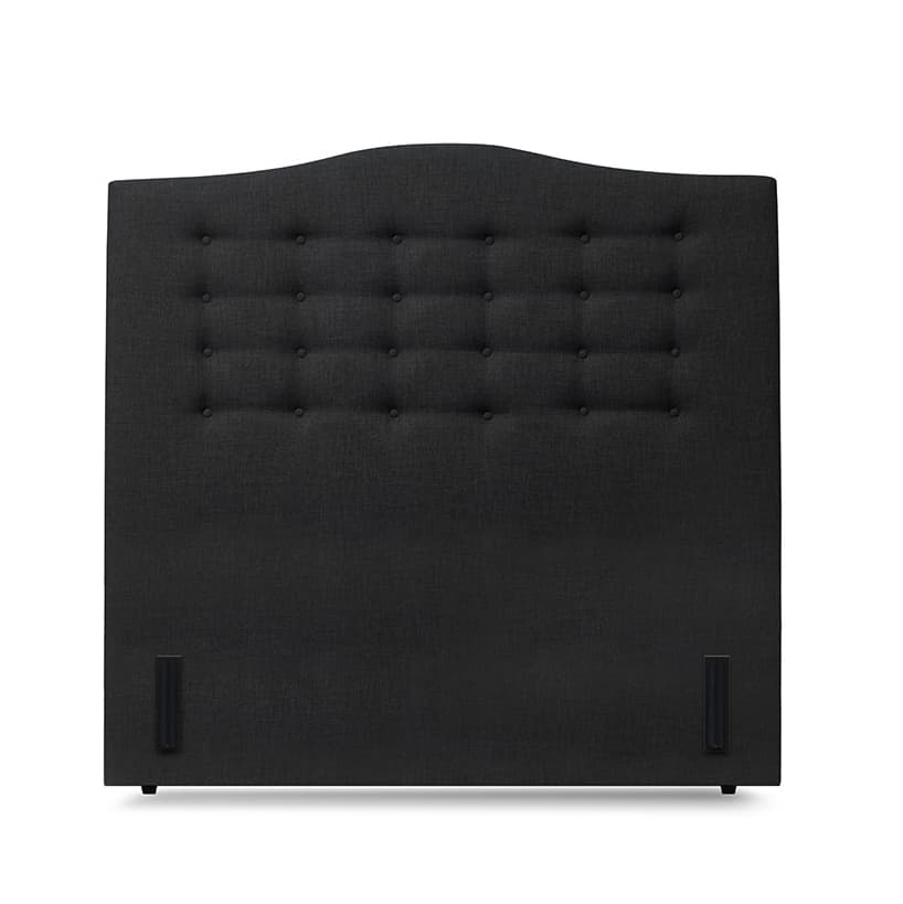 3D image of the Ariel Button Qb Bedhead (Black) from Forty Winks