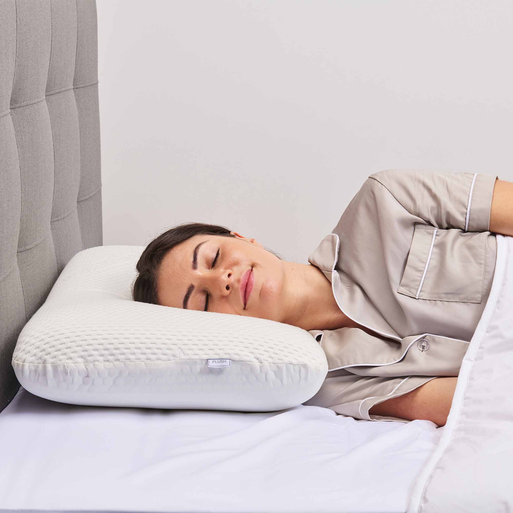 Lifestyle image of the  My Selection Memory Foam Pillow Plush from Forty Winks
