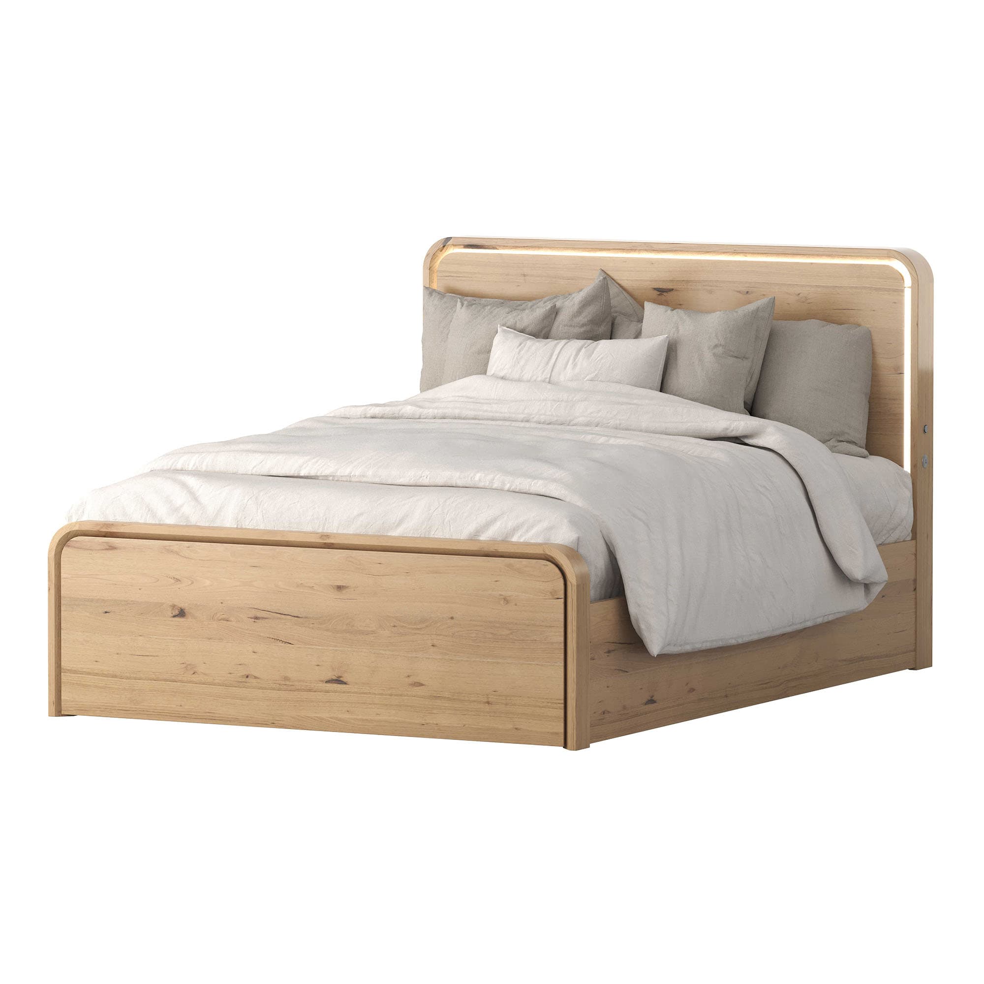 Product image of the  Lena Qb Bed W/Gas Lift from Forty Winks