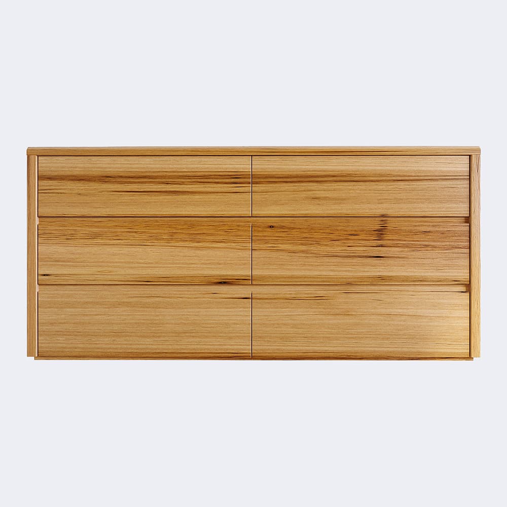 Product image of the  Soho Dresser 6 Drawer (Light Ash) from Forty Winks