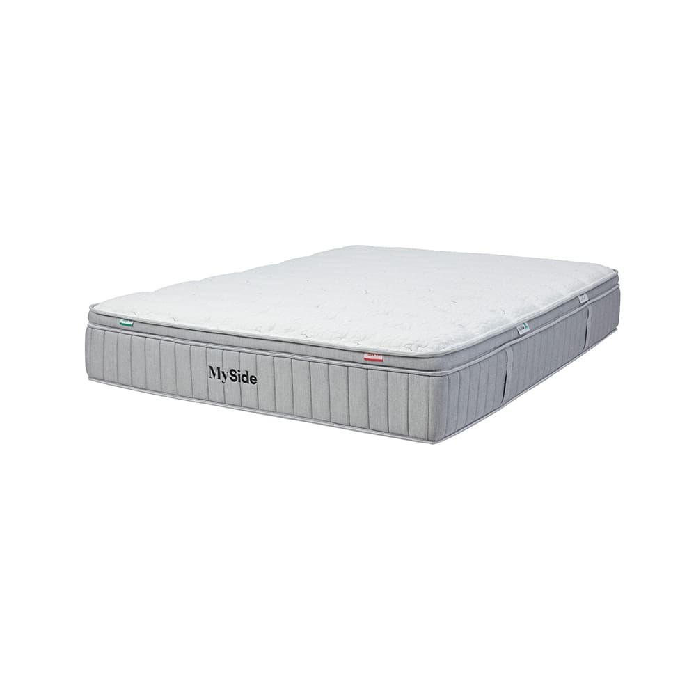 Lifestyle image of the  Myside Gen 1 Qb Mattress Green/Red from Forty Winks