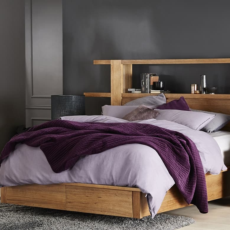 Lifestyle image of the  Grandeur Qb Bed from Forty Winks
