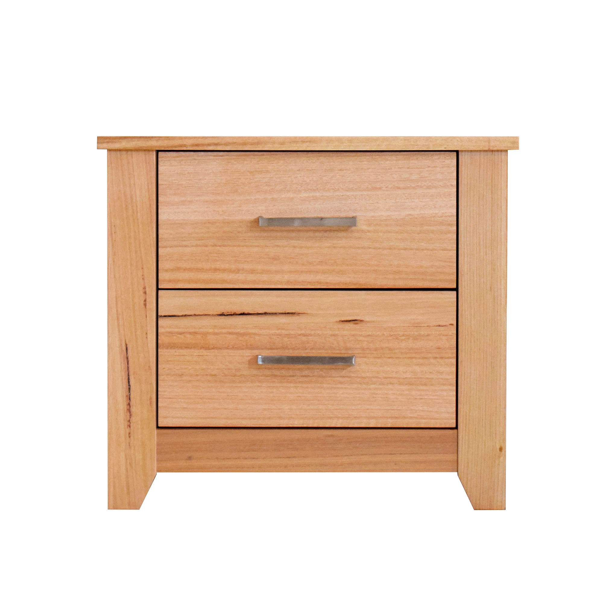 Product image of the  Portland (Natural) Bedside Table 2 Drw from Forty Winks