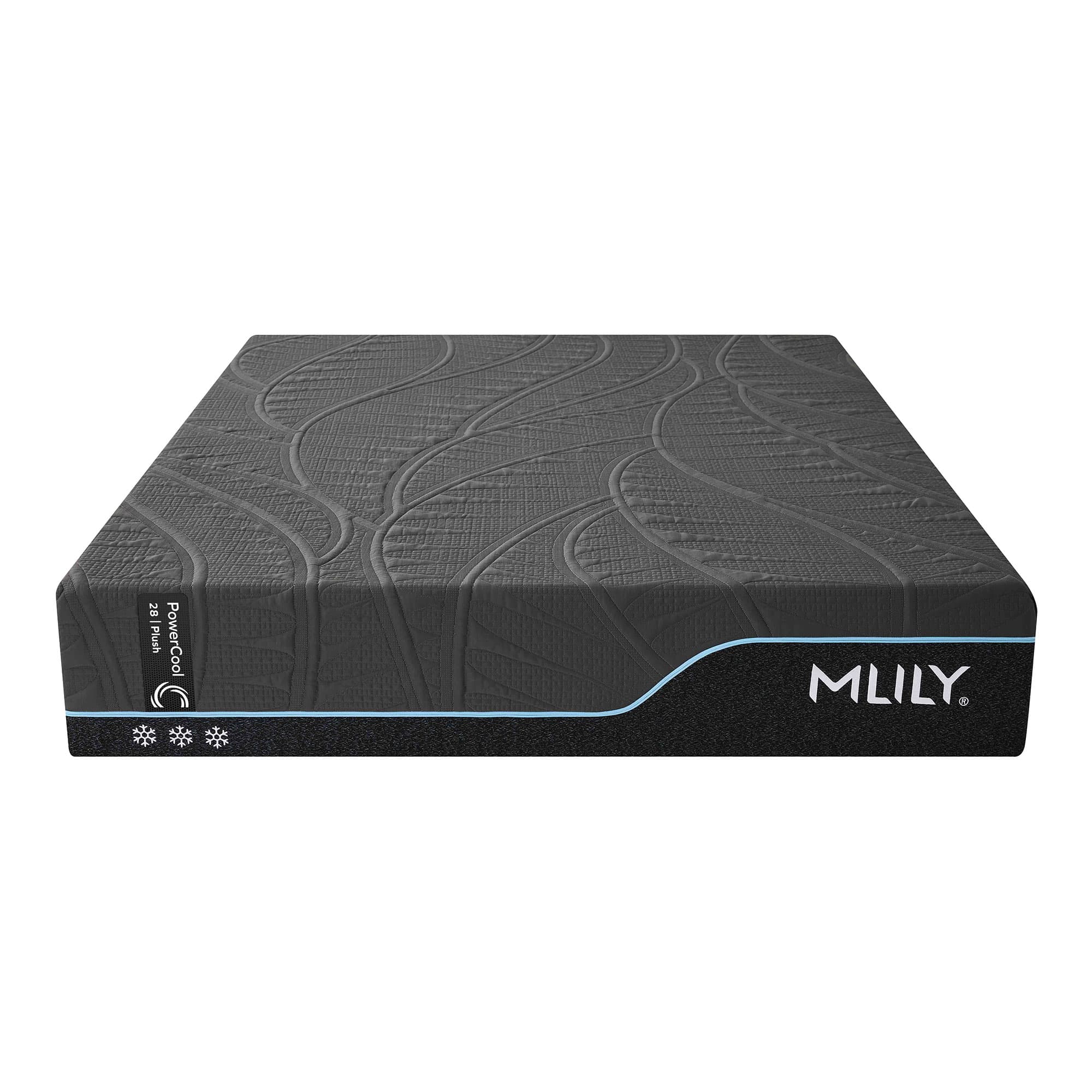 Product image of the  Mlily Powercool 28 Plush Mattress Qb from Forty Winks