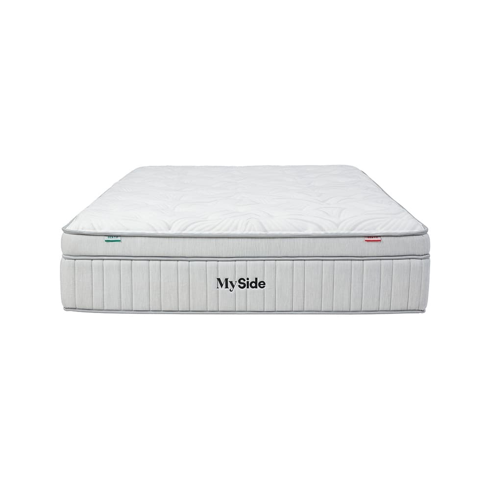 3D image of the Myside Gen 7 Qb Mattress Green/Red from Forty Winks