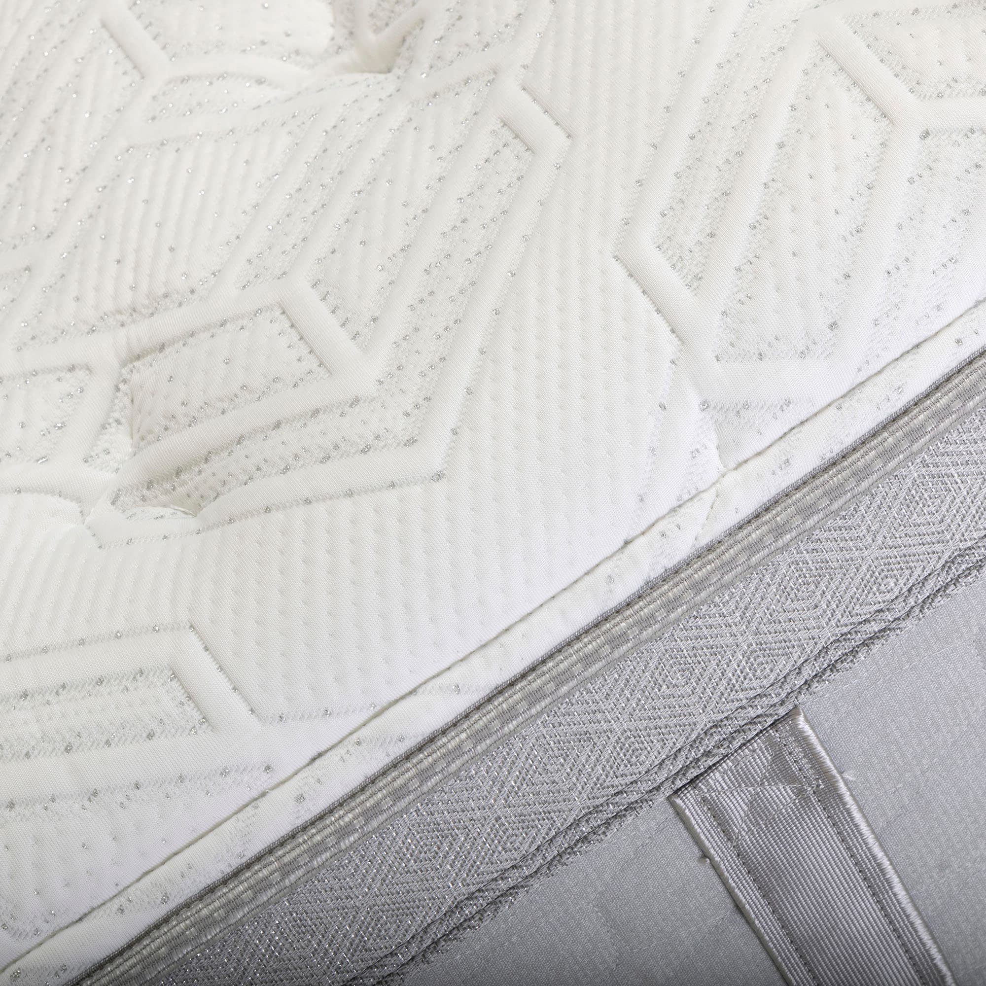 Detail image of the  Climate Luxury Glacier Ultra Plush Qb Mattress from Forty Winks