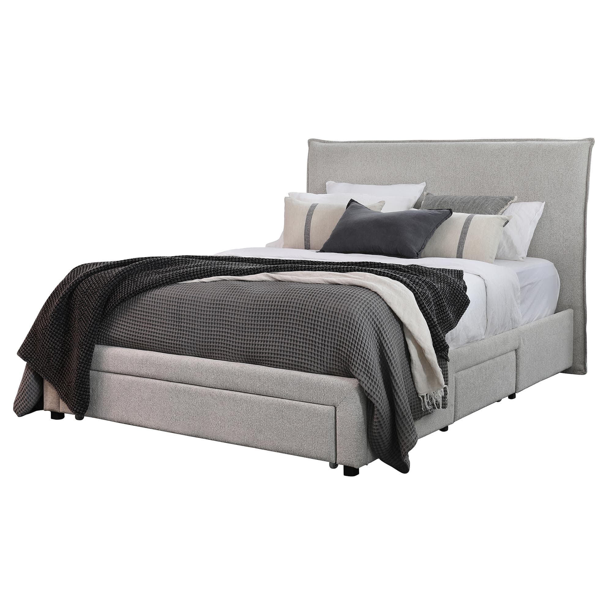 Lifestyle image of the  Hotham Qb Bed W/3 Drawers Base from Forty Winks