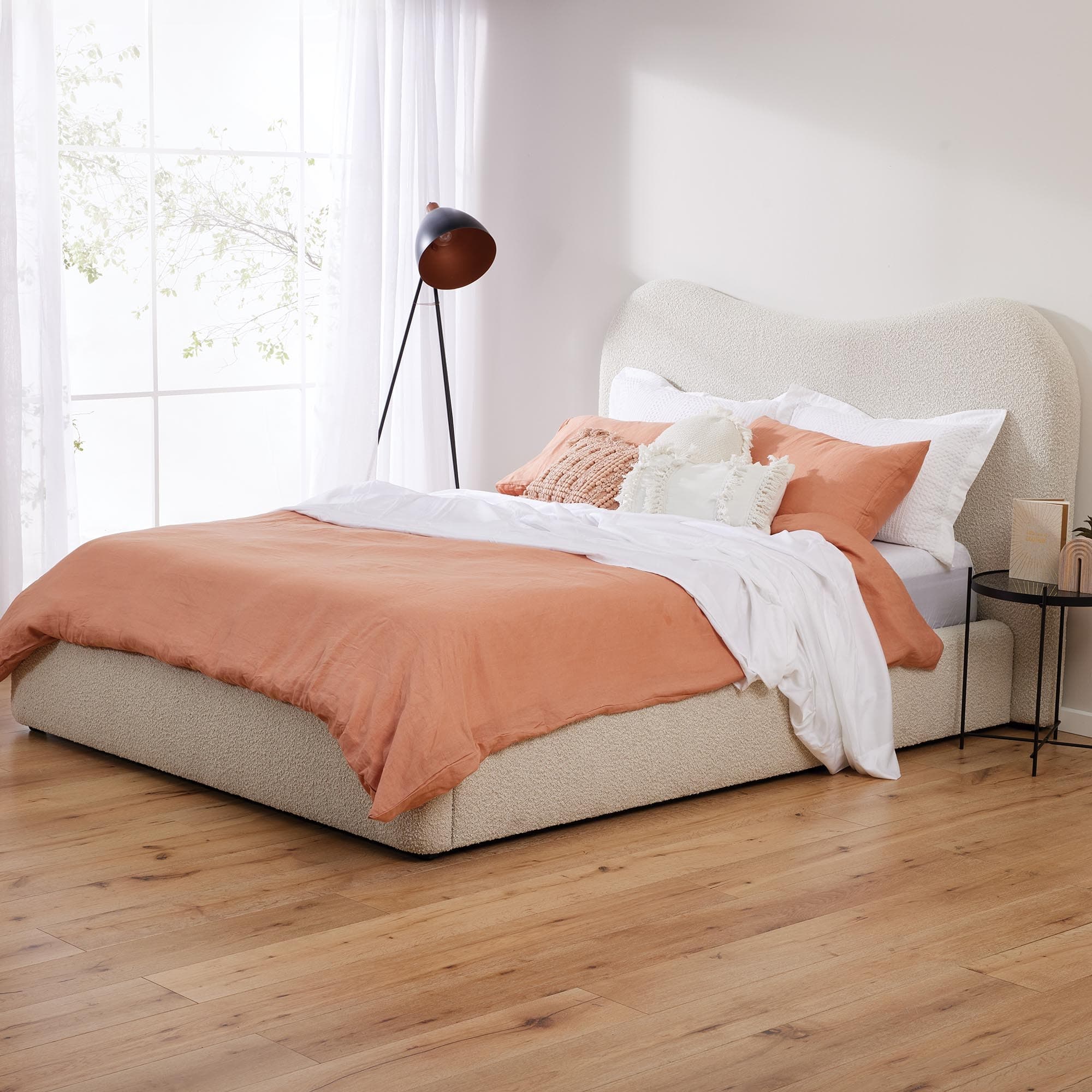 Lifestyle image of the  Capri Bed Set 5Pce Qb from Forty Winks
