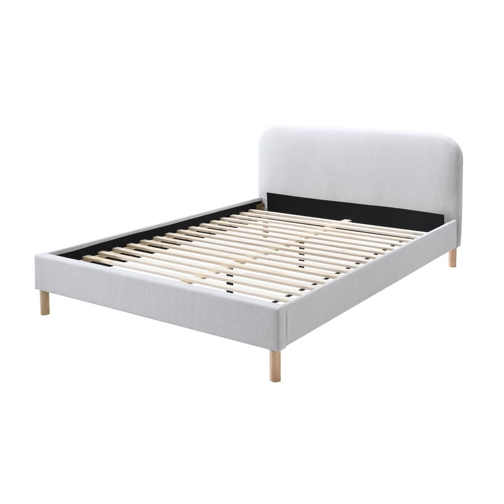 3D image of the Arden Qb Curved Headboard Bed from Forty Winks
