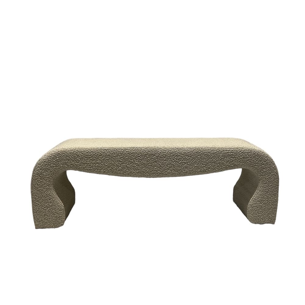 3D image of the Charlotte Stool 180Cm Ovis Ivory from Forty Winks