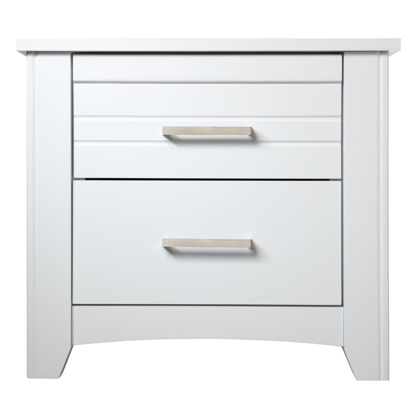Lifestyle image of the  Jenna Bedside Table 2 Drw from Forty Winks
