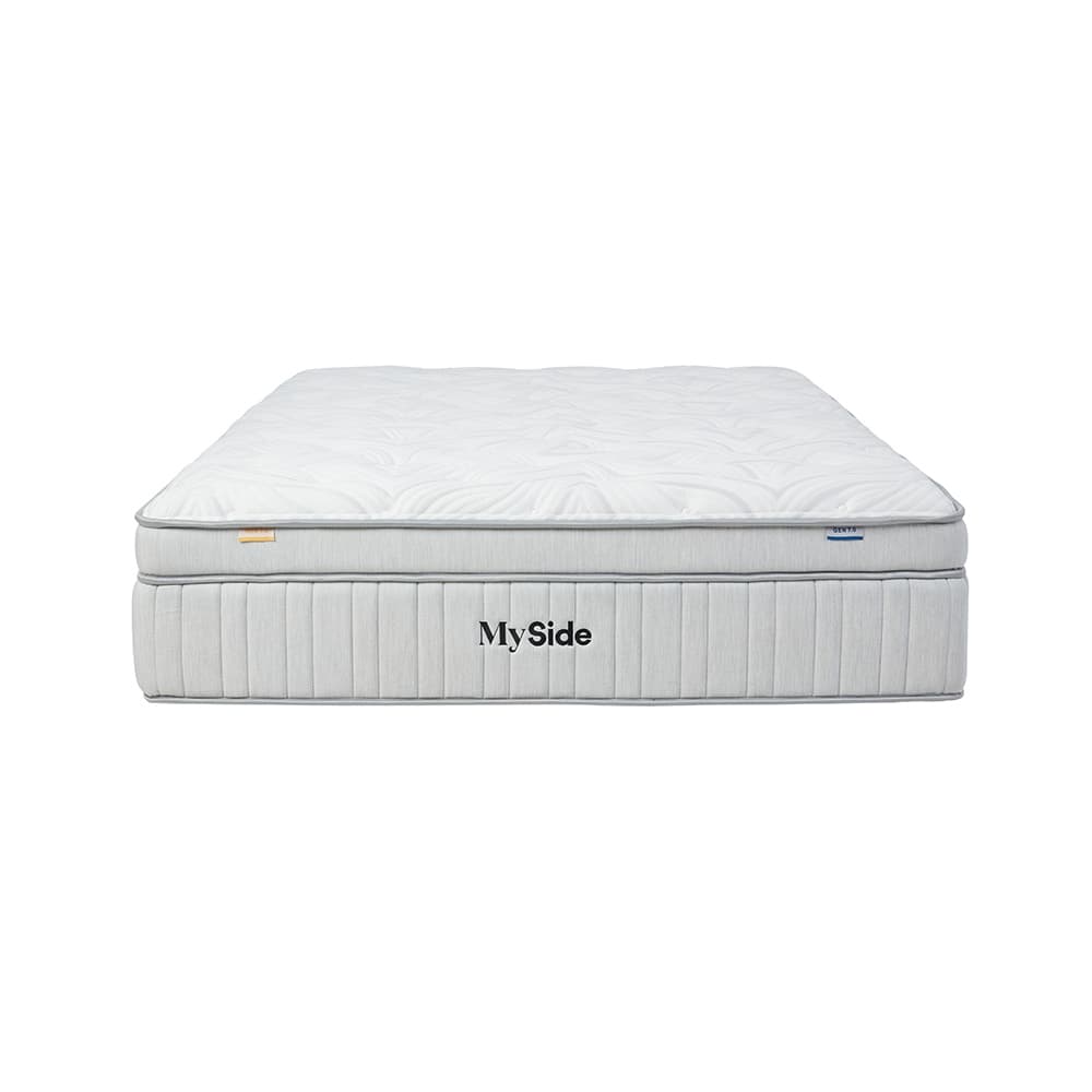 3D image of the Myside Gen 7 Qb Mattress Gold/Blue from Forty Winks