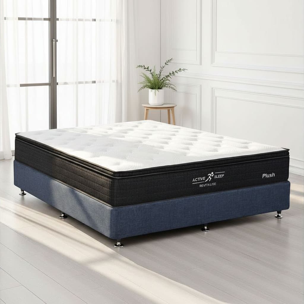 Lifestyle image of the Active Sleep Revitalise Mattress Qb Plush from Forty Winks