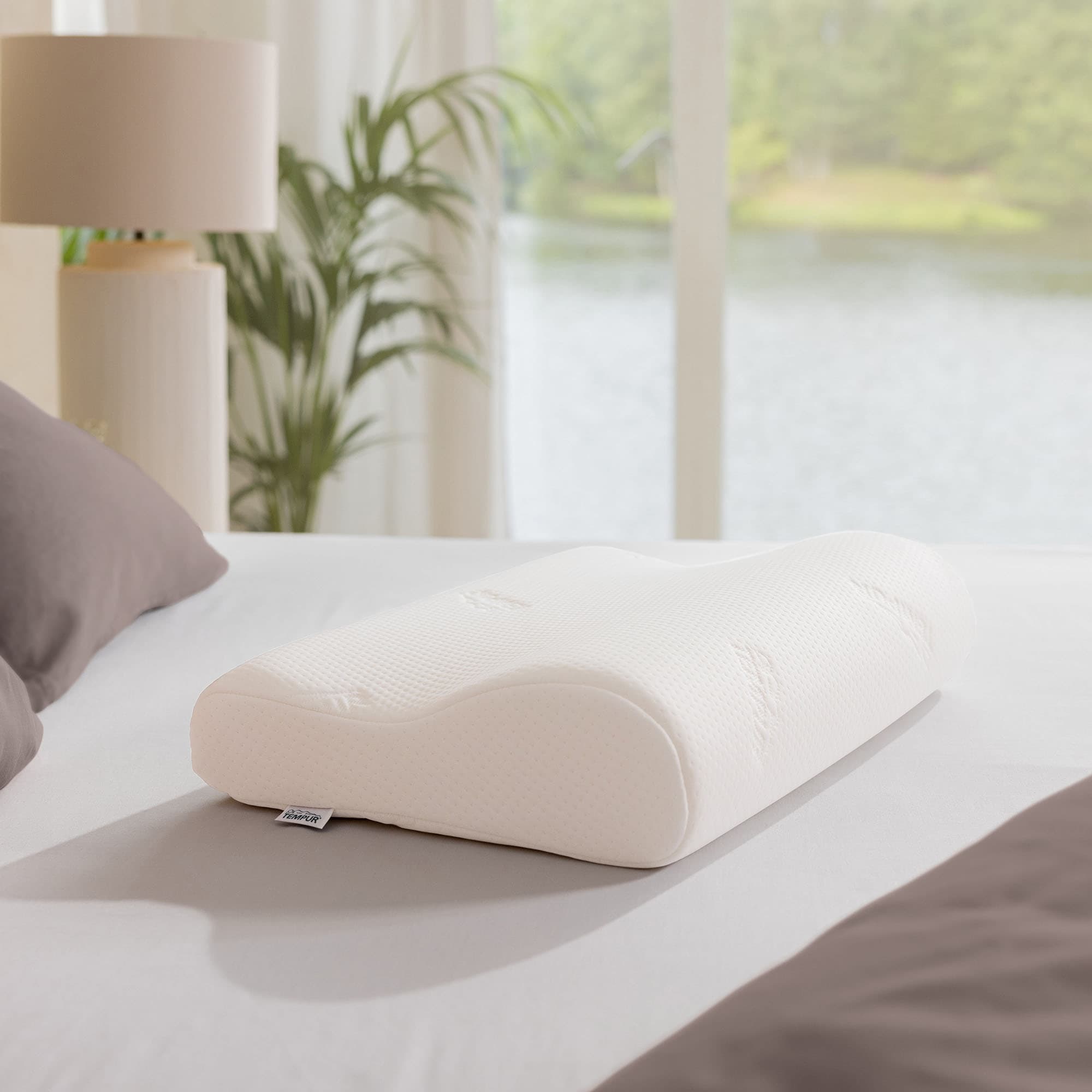 Lifestyle image of the  Tempur Pillow Original Q/Med 61X31X10/7 from Forty Winks
