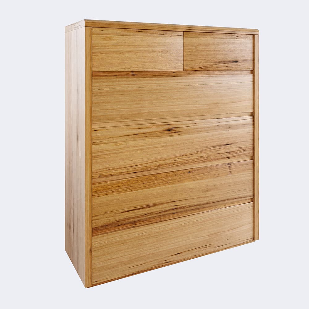 Product image of the  Soho Tallboy 6 Drawer (Light Ash) from Forty Winks