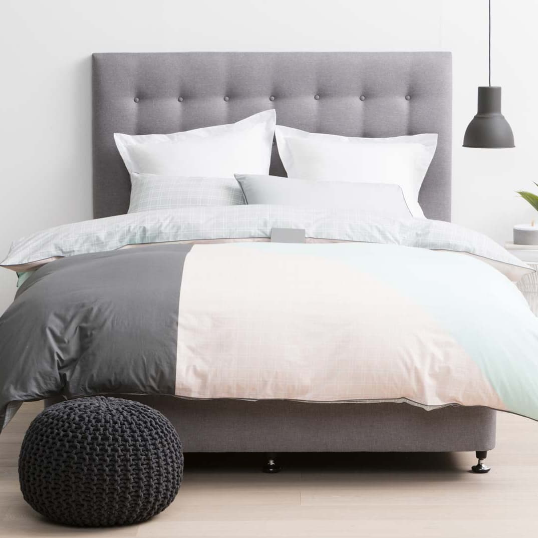 Lifestyle image of the  Oslo Qb Bed Head from Forty Winks