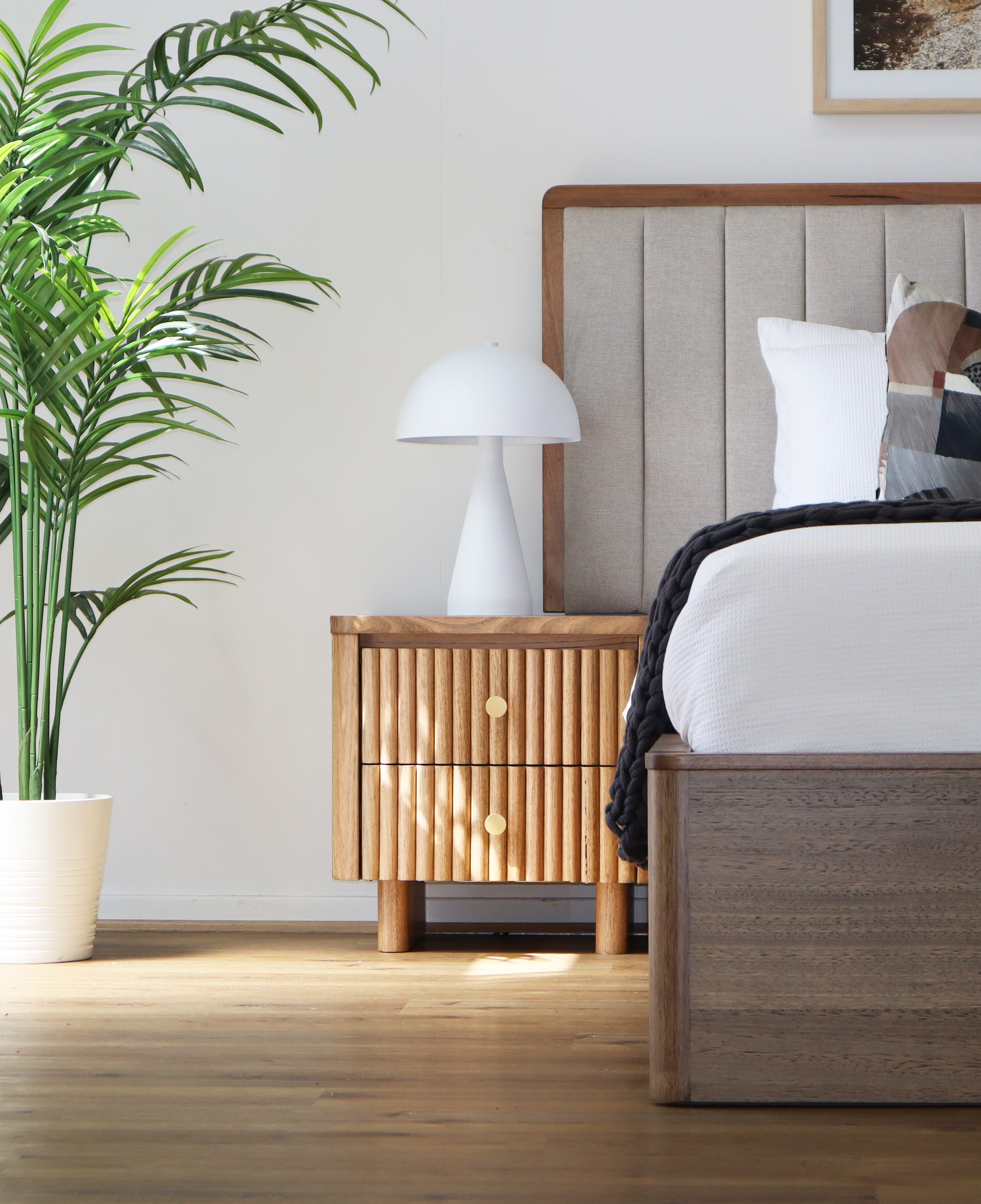 Lifestyle image of the  Clifton Qb Bed W/Gas Lift from Forty Winks