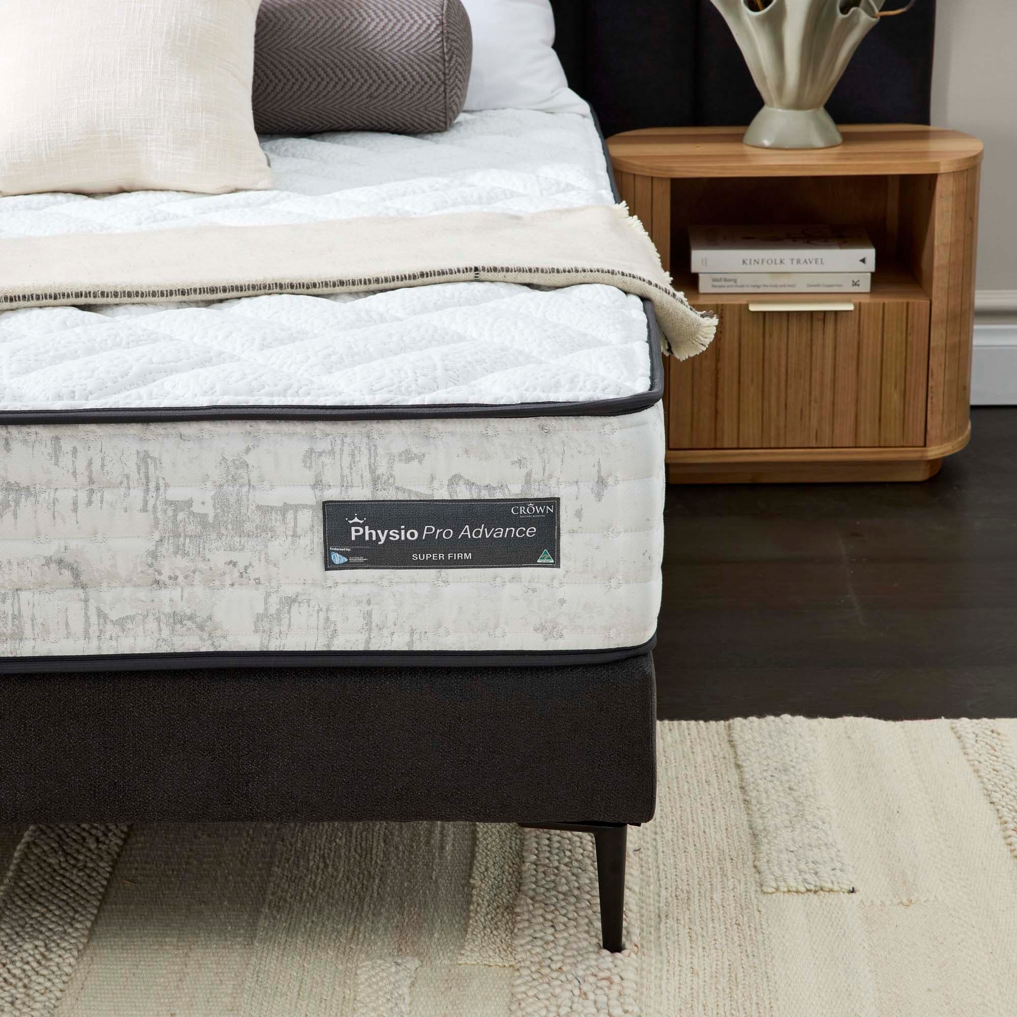 Detail image of the  Physio Pro Advance Super Firm Qb Mattress from Forty Winks