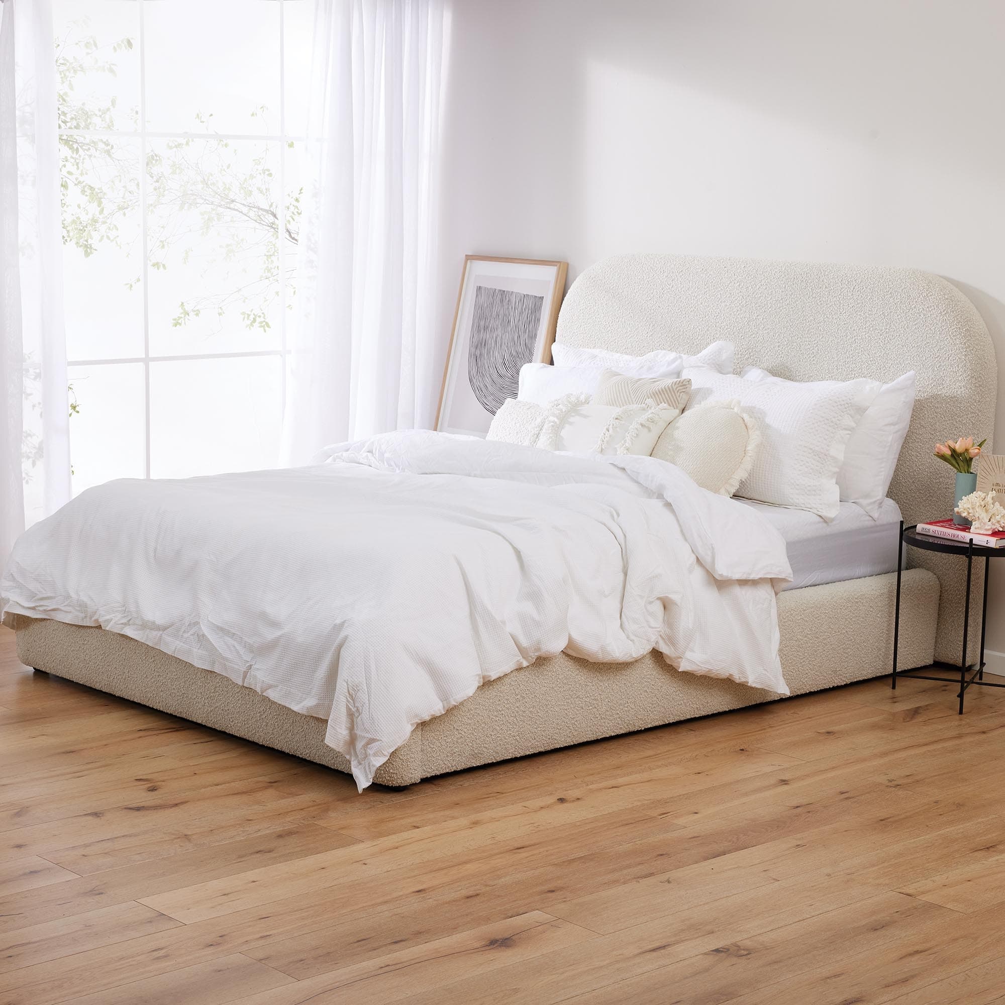 Lifestyle image of the  Verona Bed Set 5Pce Qb from Forty Winks