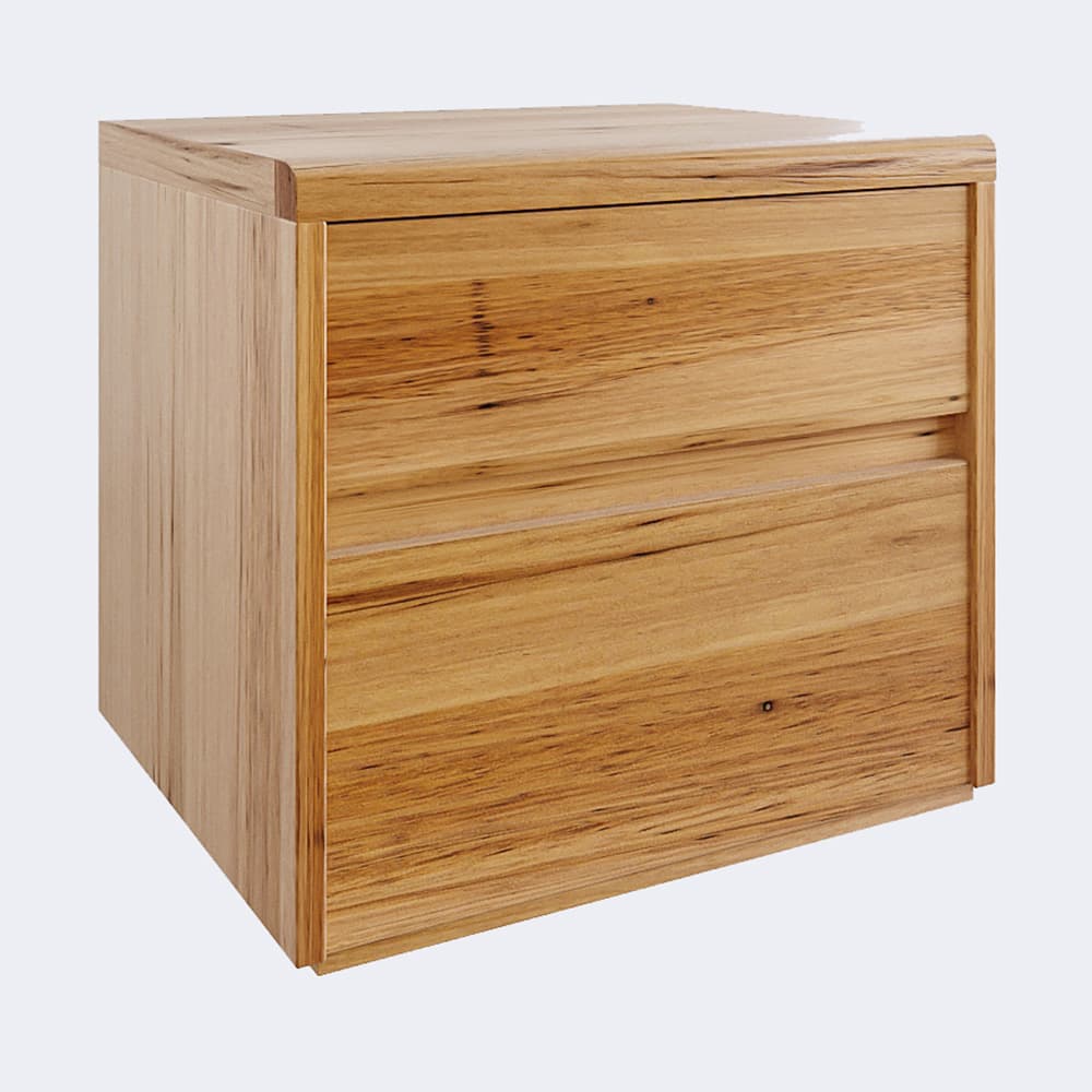 Product image of the  Soho Bedside 2 Drawer (Light Ash) from Forty Winks