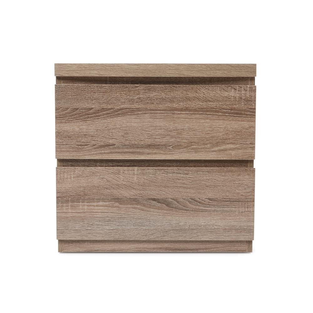 3D image of the Ellipse Mocha Bedside Table from Forty Winks