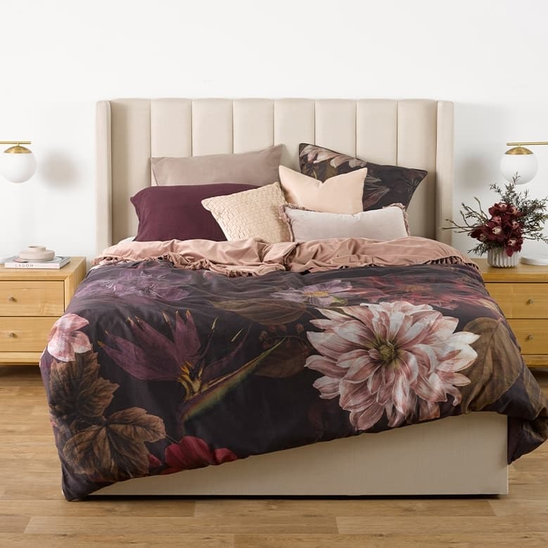 Lifestyle image of the  Isabella Qb Bed Head from Forty Winks