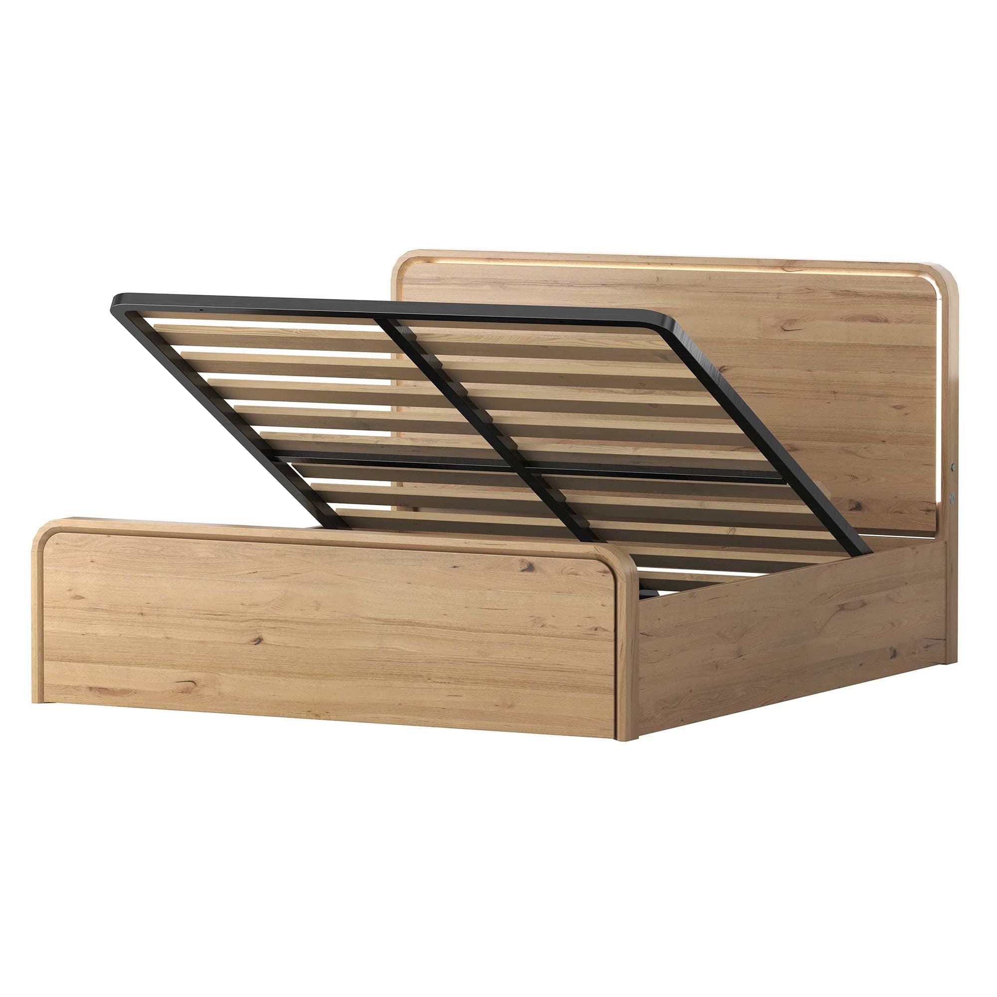 Product image of the  Lena Qb Bed W/Gas Lift from Forty Winks
